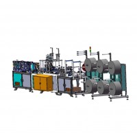 2020 popular China factory ultrasonic N95 fold face mask making machine