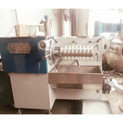 30L capacity zirconia pin type ceramic bead mill for white color paint grinding specially